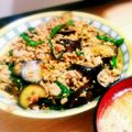 Pちー's cooksnap of when they made ★ピリ辛！ナスとニラのスタミナ炒め★.
