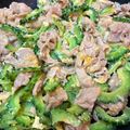 おかけこ's cooksnap of when they made 高野豆腐deマヨネーズゴーヤちゃんぷるー.