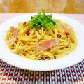 アイリッシュショコラ's cooksnap of when they made えのきとベーコンのにんにく醤油パスタ☆.