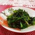 赤い電話's cooksnap of when they made ほうれん草の塩昆布和え.