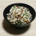 アクセル☆'s cooksnap of when they made ☆ごぼう茶の出がらし大葉混ぜごはん☆.