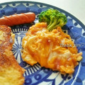 ねっちゃんっ's cooksnap of when they made 簡単☆卵とハムのバター炒め.