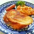 ねっちゃんっ's cooksnap of when they made チーズとろ〜り♪はさんでフレンチトースト.