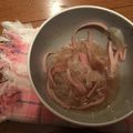 クックXM28NF☆'s cooksnap of when they made 桜色☆大根とハムのマリネ.