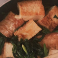 さわおば's cooksnap of when they made 厚揚げとほうれん草のオイマヨ炒め.