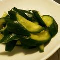 ぱばっちょん's cooksnap of when they made きゅうりの浅漬け~お酢で日持ちアップ~.