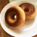 ゆきんこゆきちゃん♪'s cooksnap of when they made 簡単★豆乳ときなこの焼きドーナツ.