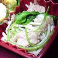 nosso's cooksnap of when they made 三つ葉とえのきのツナあえ.