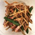 tissharu's cooksnap of when they made 塩麹きんぴらごぼう.