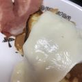 ぴよRI's cooksnap of when they made パンケーキ＊ツナチーズソース.