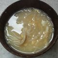 サーフブレイド's cooksnap of when they made えのきのかき玉味噌汁.