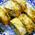 あむじぃさん's cooksnap of when they made ひじき煮が余った時の玉子焼き♪.
