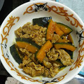 おしひと's cooksnap of when they made 簡単♪ かぼちゃと 豚肉の 甘辛炒め！.