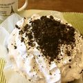 ハイファ's cooksnap of when they made オレオでバナナクリームパイ♪.