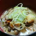きのっぴぃ２号's cooksnap of when they made あったか＊＊根菜たっぷりのだんご汁.