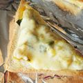 クックUL8OCM☆'s cooksnap of when they made かぼちゃの煮物リメイク！かぼちゃトースト.