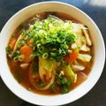 舞☆葉月's cooksnap of when they made ひと鍋★キムチ煮込みうどん.