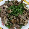 九道礼菜's cooksnap of when they made 酢と醤油だけのさっぱりしそ豚バラ舞茸炒め.