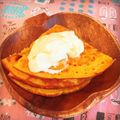 komugiko4's cooksnap of when they made キャロットパンケーキ.