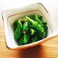 ゆーか1107's cooksnap of when they made 簡単！旬のスナップエンドウでごま和え.