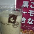 ミント0604's cooksnap of when they made 女子のための豆乳バナナきなこジュース.