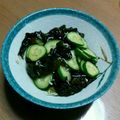 ビキナーもんちゃん's cooksnap of when they made 生わかめの酢の物.