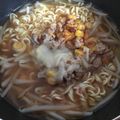 ヴィーナスけい's cooksnap of when they made 挽き肉とコーンの味噌チーズラーメン.