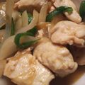 Mijumallow's cooksnap of when they made 鶏肉と新玉のオイスター炒め♪.