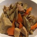 みぽこちん's cooksnap of when they made 照りシミで美味な作り置き◇鶏と牛蒡の煮物.