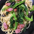 ケロケロ蛙's cooksnap of when they made 簡単☆ほうれん草としめじの和風スパゲティ.