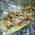 あいちゃん．'s cooksnap of when they made 簡単！トースターで！鮭とキノコホイル焼き.