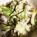 うめたなばた's cooksnap of when they made ＊白菜と塩昆布の浅漬け風サラダ＊.