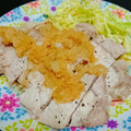 ぱの❁¨̮'s cooksnap of when they made 厚切り豚ロースを味ぽんおろしで.