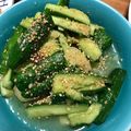 ゆうりん１００４'s cooksnap of when they made 台湾人から学んだ☆キュウリの漬け物.