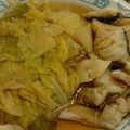 はるANDゆうママ's cooksnap of when they made 活力鍋 de 鱈と白菜の昆布蒸し.