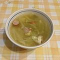 オレンジリング's cooksnap of when they made ふんわり卵とキャベツのコンソメスープ♪.