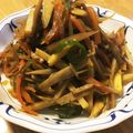 クックRVHD5L☆'s cooksnap of when they made 秋の味 サツマイモ入りきんぴらごぼう.