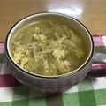 クックT020M8☆'s cooksnap of when they made レンジでひと手間♪オニオンコンソメスープ.