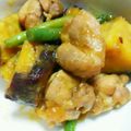 nanaきち's cooksnap of when they made 鶏肉とさつまいものうま煮.