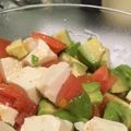 2みーちゃん's cooksnap of when they made トマトとアボカドと豆腐のサラダ.