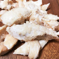 mosmo34's cooksnap of when they made ささ身の明太ソース和え.