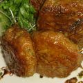 あかぷり's cooksnap of when they made 我が家の定番✽ごぼう入りつくね✽.