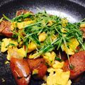 さきチェブ's cooksnap of when they made 豆苗とウインナーのガーリック炒め♡.