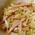 ベヂ☆'s cooksnap of when they made レタスとハムのさっぱりサラダ.