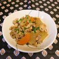 龍青空ママ's cooksnap of when they made アスリート 豚コマ大根のメイプル醤油炒め.