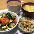 リラシャン's cooksnap of when they made マロニーちゃん中華スープ.