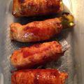 太郎と花子と私's cooksnap of when they made ブロッコリーの茎の肉巻き☆照り焼き風.