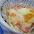 キャシーキャサリン's cooksnap of when they made カニカマ☆チーズ焼き.