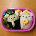erizow3's cooksnap of when they made ひな祭り　キャラ弁＊リラックマのお雛様.