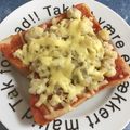 クックJ1C49H☆'s cooksnap of when they made 簡単リメイク！ポテサラトースト☆.